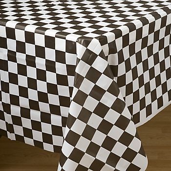 Sock Hop table cloth for 50's party