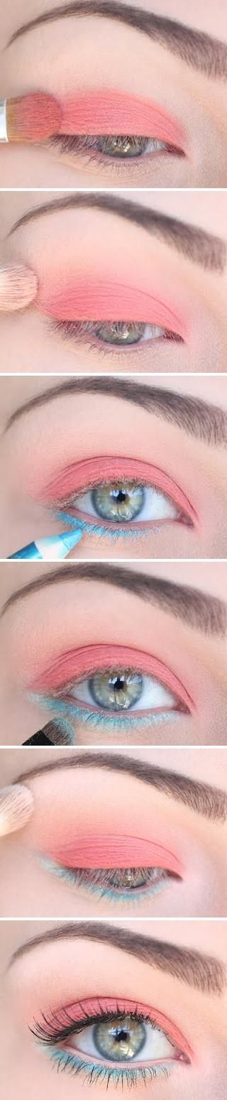 Spring shades for green eyes