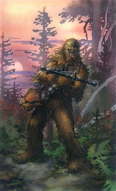 Star Wars: Chewbacca by ~TereseNielsen on deviantART