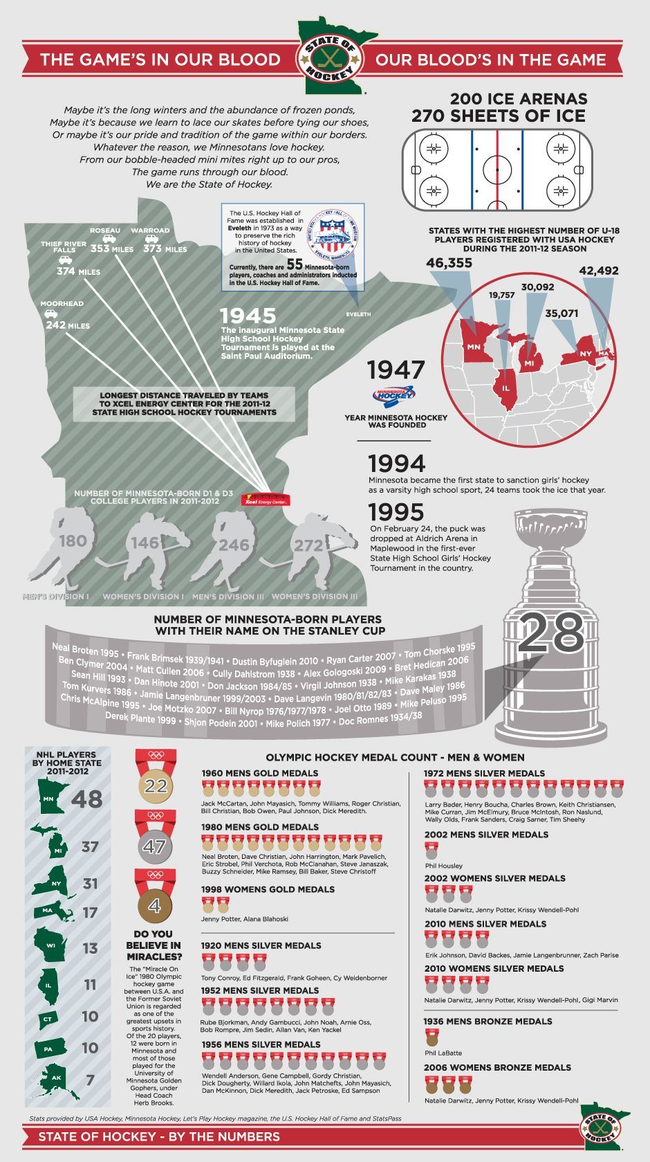 State Of Hockey Infographic – Minnesota Wild | Hockey Day Minnesota