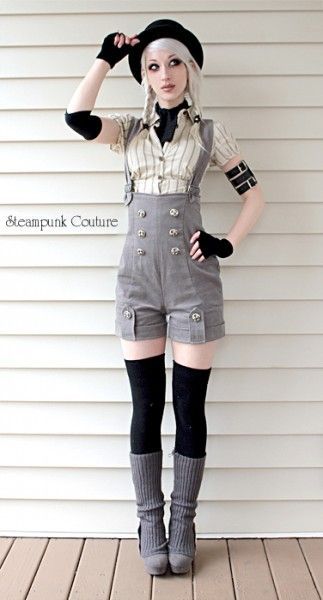 "Steampunk Couture"  #steampunk