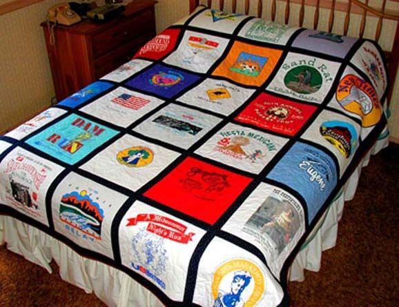 The best T-Shirt Quilt Instructions I've found!