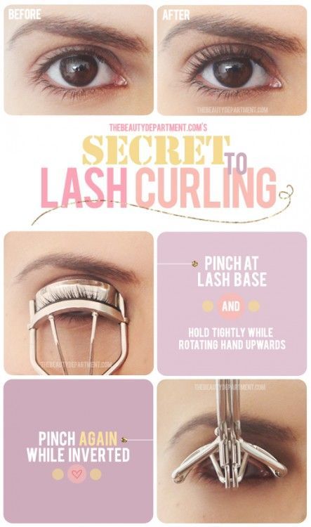 This is a great tip for perfectly curled lashes. #Beauty #Makeup #SocialblissSty