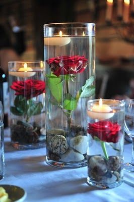 This is such an amazing idea for centerpieces and works perfectly for my theme.