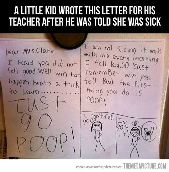 This kid is going places..