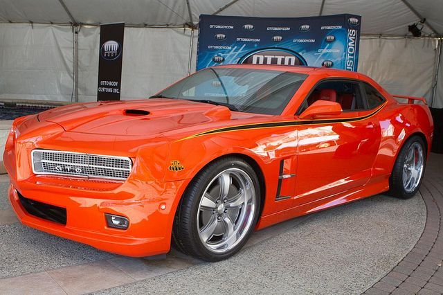 Trans Am Depot's GTO "Judge" built on 2010 Camaro. Awesome America