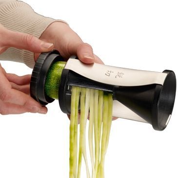 Turns any veggie into spagetti for roasting/baking etc.- awesome