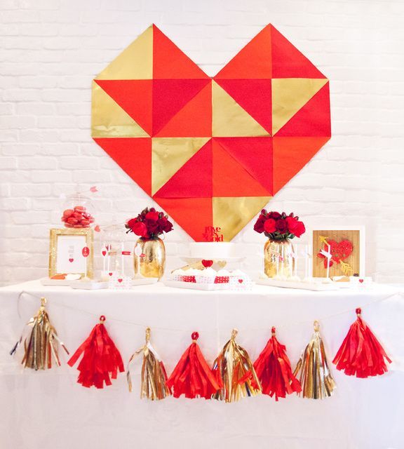 #ValentinesDay party decor