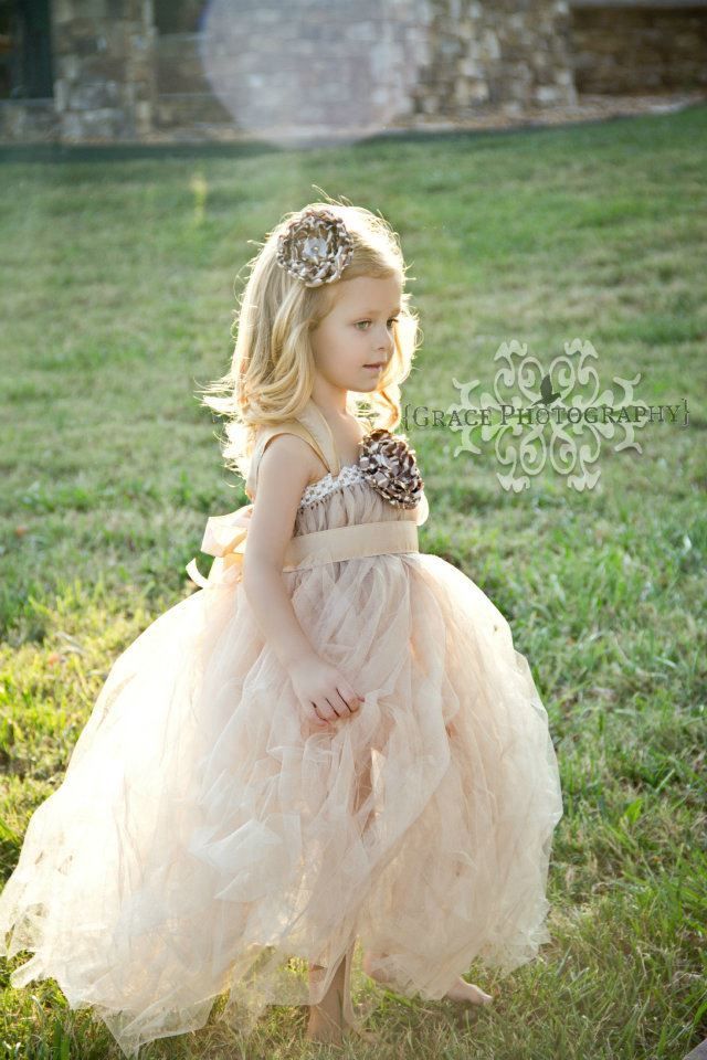 Vintage flower girl dress