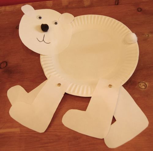 Walking Polar Bear Craft
