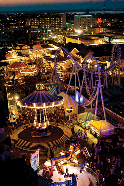 Wildwood N.J boardwalk.