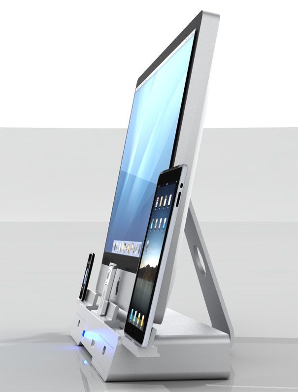 Wow. I can only wish.  The Docking and Storage Base for iMac, iPod, iPhone &