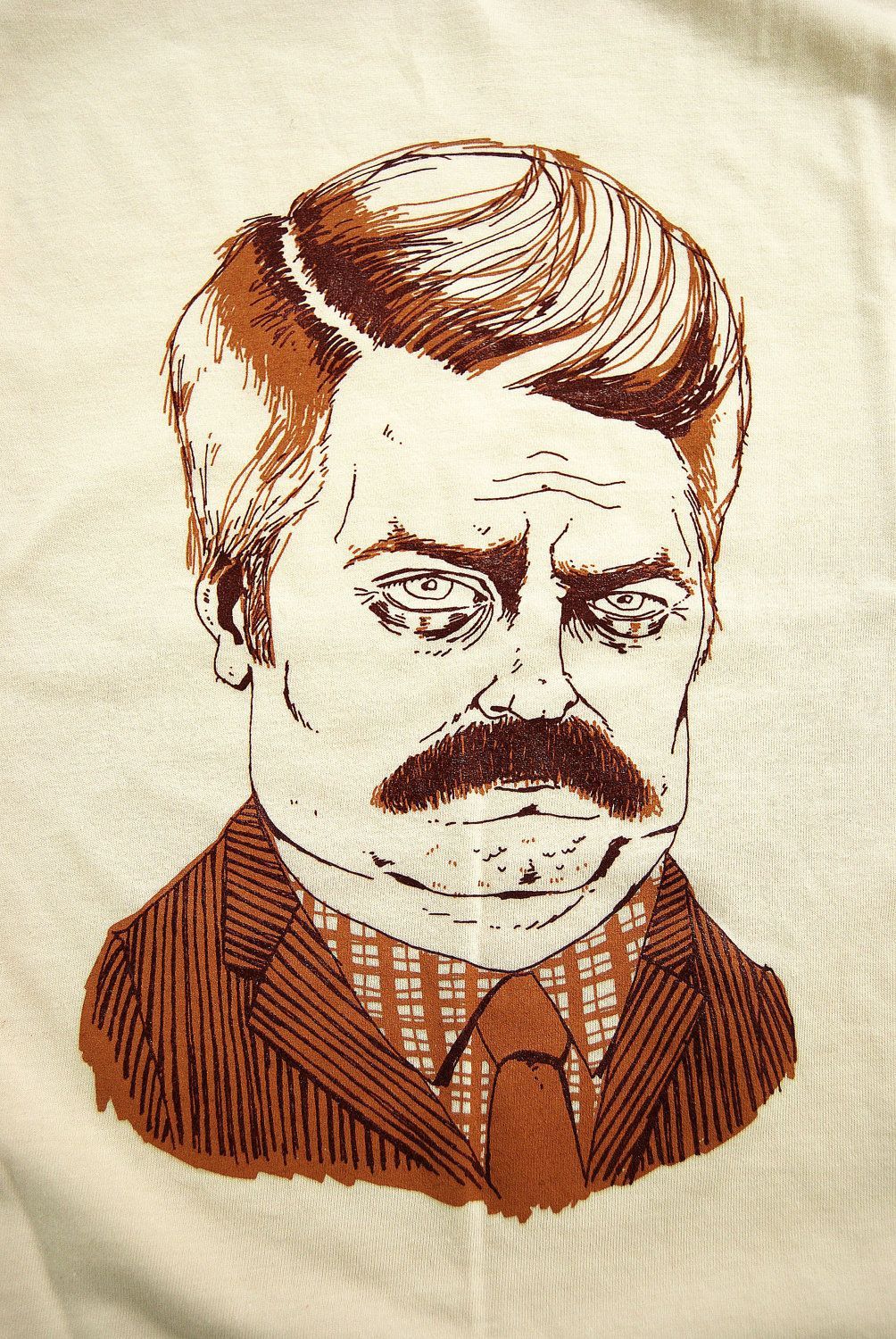 "You had me at meat tornado." We love you, Ron Swanson.