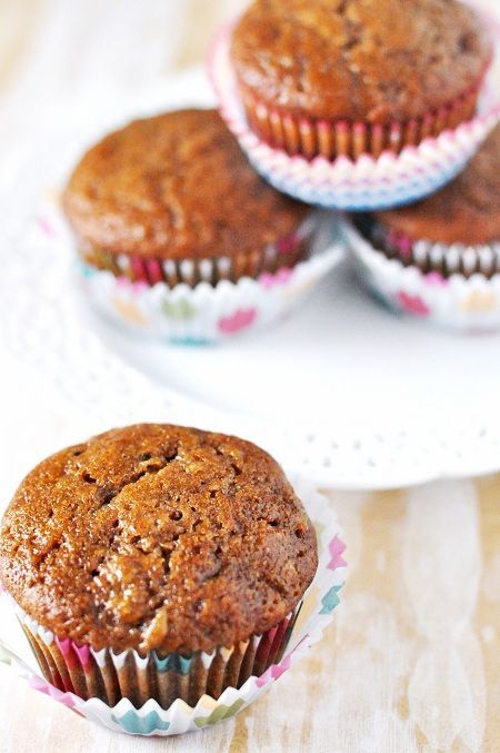 Zucchini-Banana Muffins by Jennifer Leal @savorthethyme