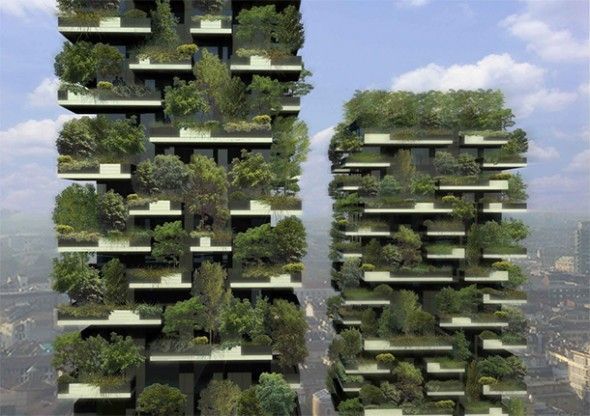 bosco verticale "vertical forest" (milan, italy)    ingenuity: garden-