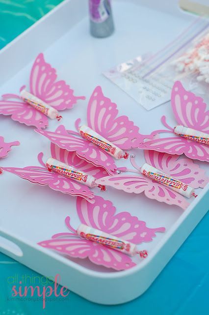 Fairy Princess Birthday Party Favors–Butterflies