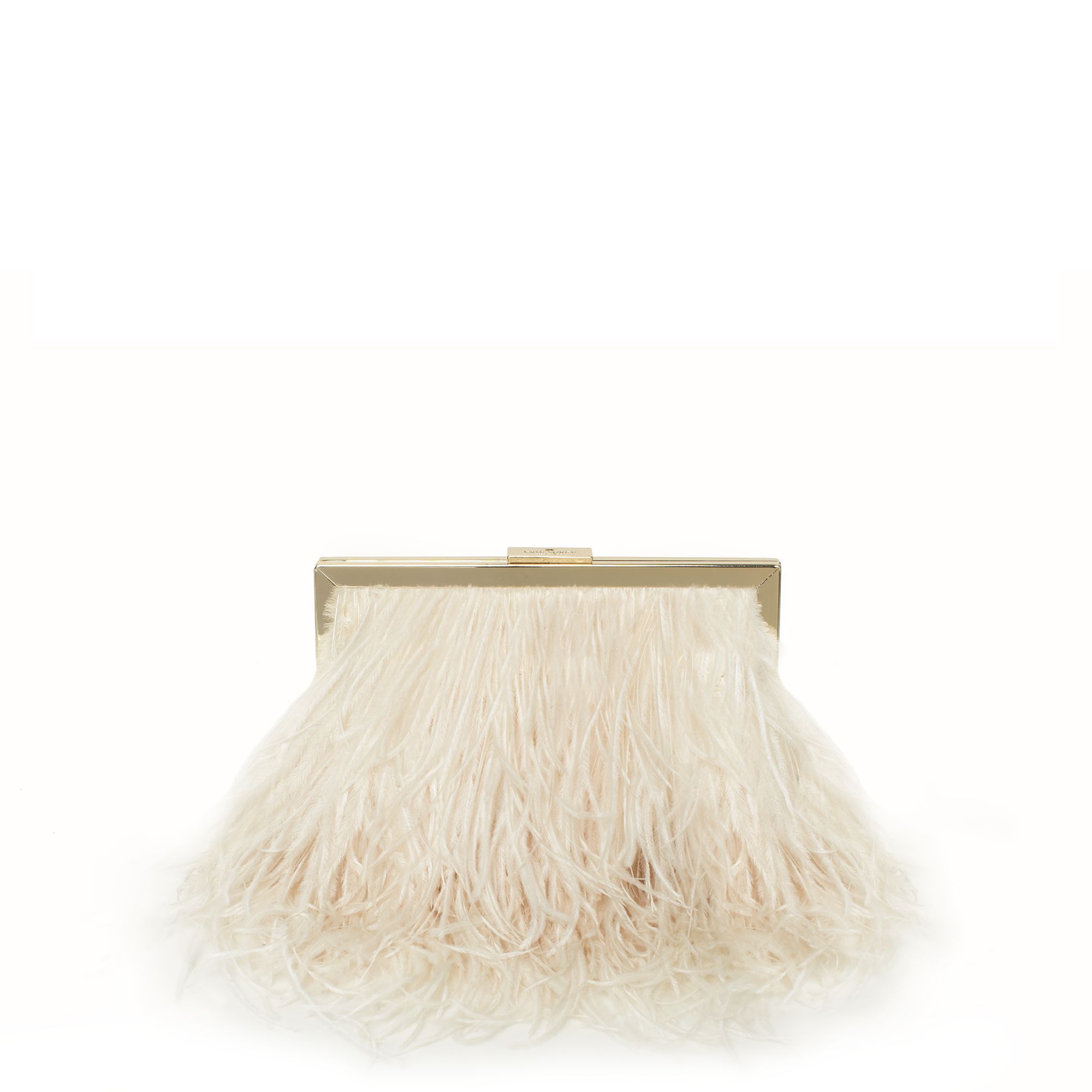 faux ostrich feather #wedding bag i'd carry everyday