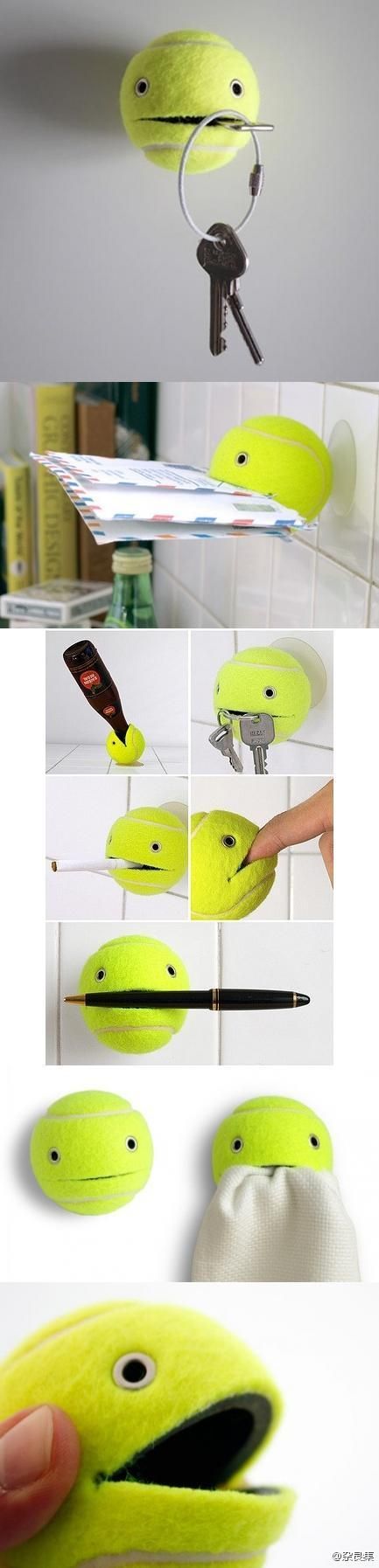 i have plenty of tennis balls to try this with