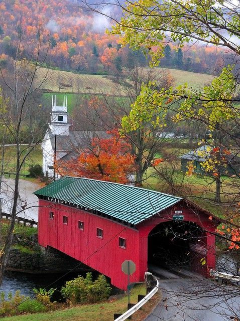 i love the look of covered bridges