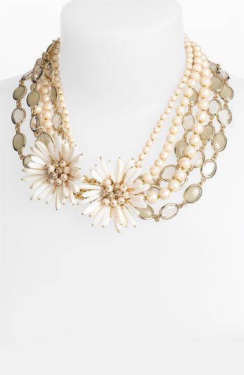 kate spade new york 'moonlight pearls' necklace @Nordstrom #WeddingSuite