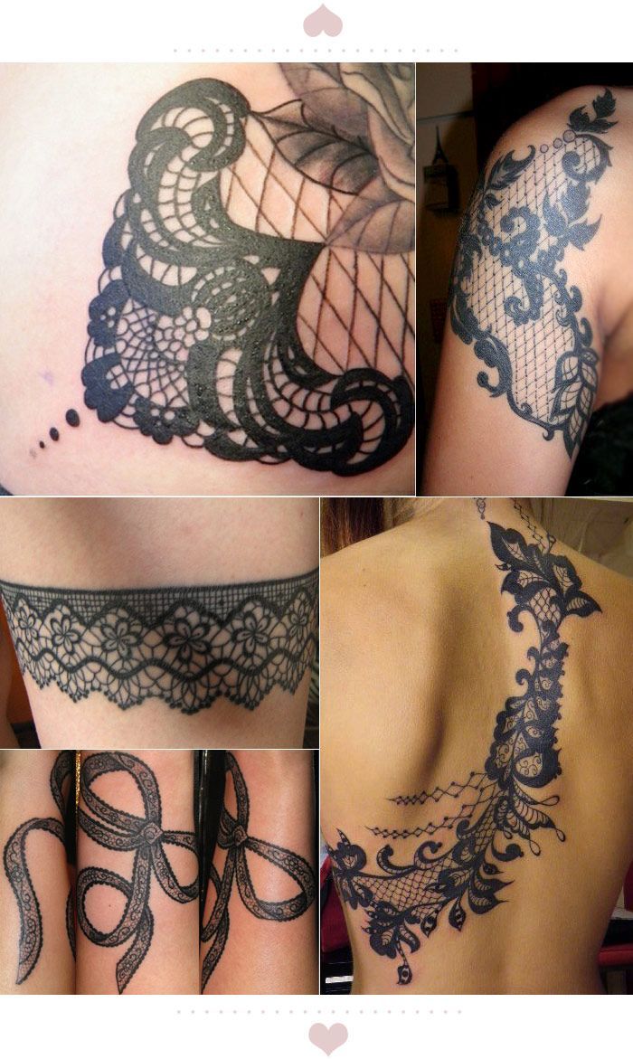 lace woman tattoo – ink