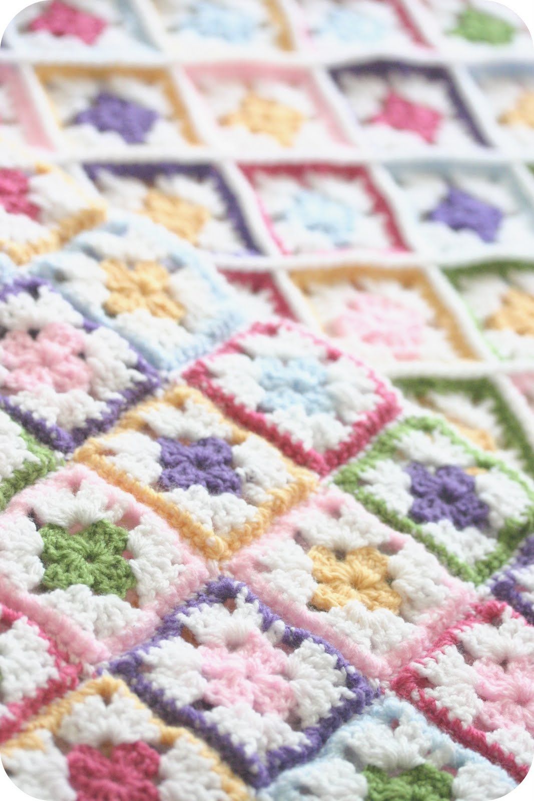 432 squares crochet