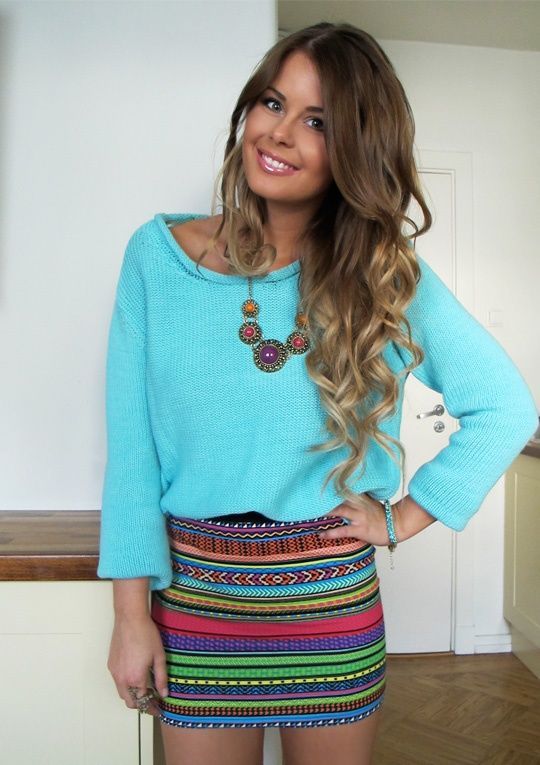 love the ombre hair (and outfit!!!)