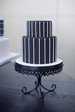 nautical wedding cake: love the simplicity