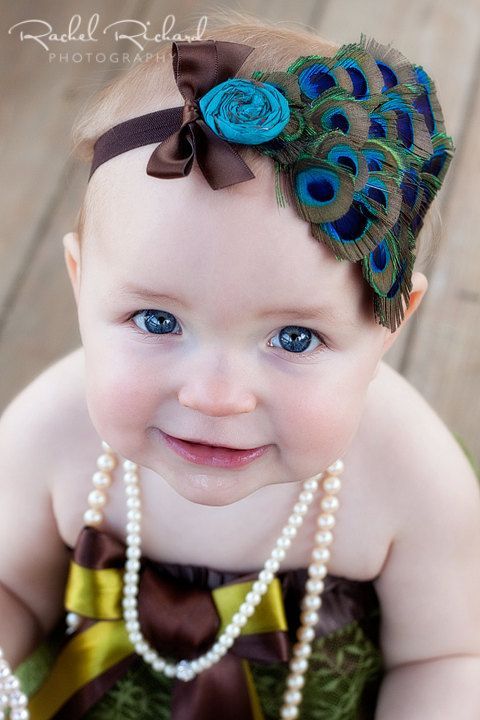 not sure this would work on an adult, but adorable on a baby! @Misty Calk, you s