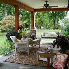 simple covered patio