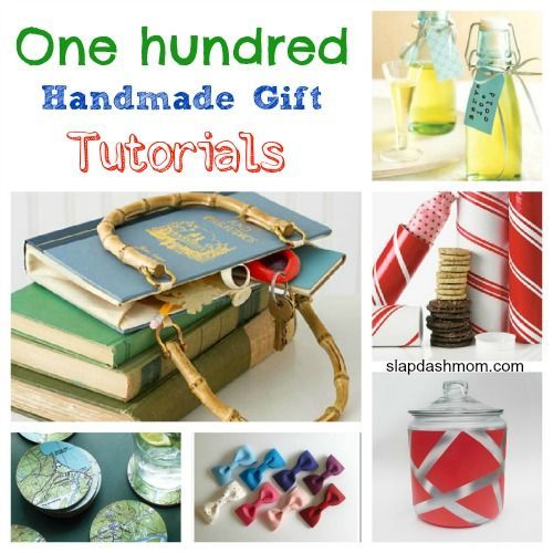 100 #DIY handmade #gift tutorials – AWESOME!