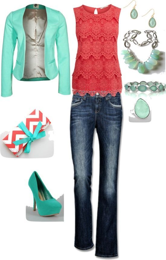 23 Spring Trendy Polyvore Combinations