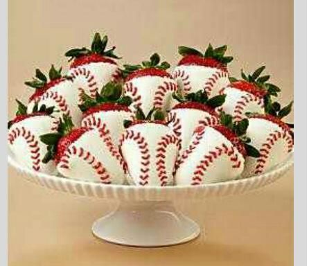Baseball strawberries