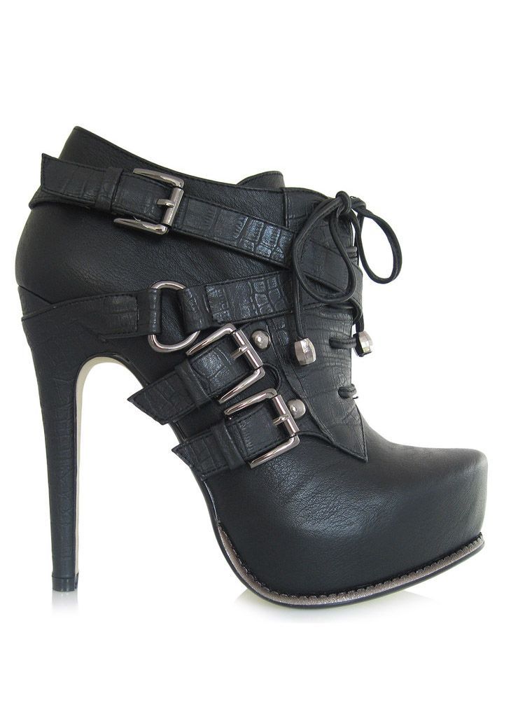 Buckled Ankle Boots