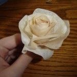 Coffe Filter roses this is so neat inexpensive ways to add more homeade touches