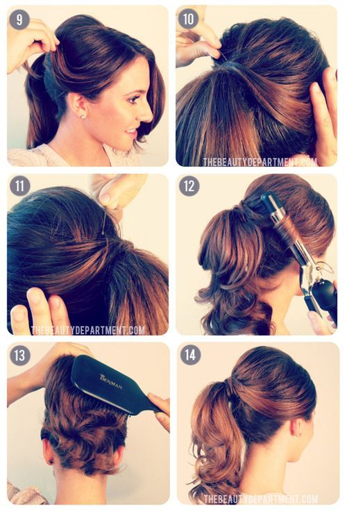 Cute bump for your #ponytail