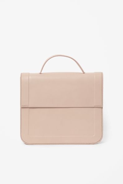 Embossed leather bag – cos