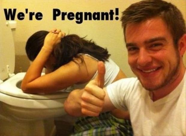 Funny pregnancy announcement