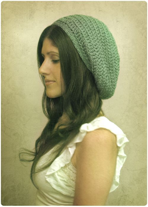 Gleeful Things » Free Crochet Pattern: Gumdrop Slouchy Hat