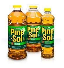 I did not know this! Outdoor use. flies HATE pine-sol. Mix it with water, about