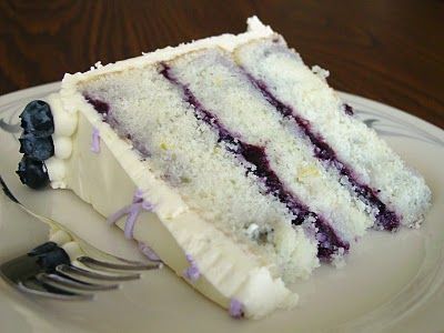 Lick The Bowl Good: A Request A Year In The Making: Lemon Blueberry Cake