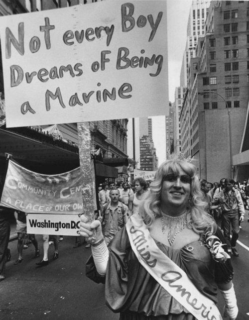 “Not every boy dreams of being a Marine” #feminism #gsm #lgbtq #sexism