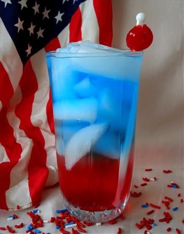 Patriotic or Captain America Drink (For Kids)