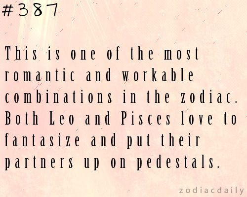 Pisces & Leo