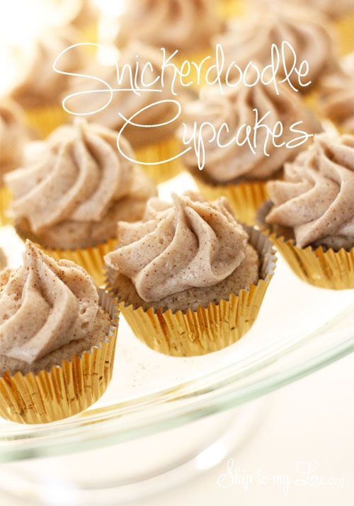 Snickerdoodle Cupcake Recipe