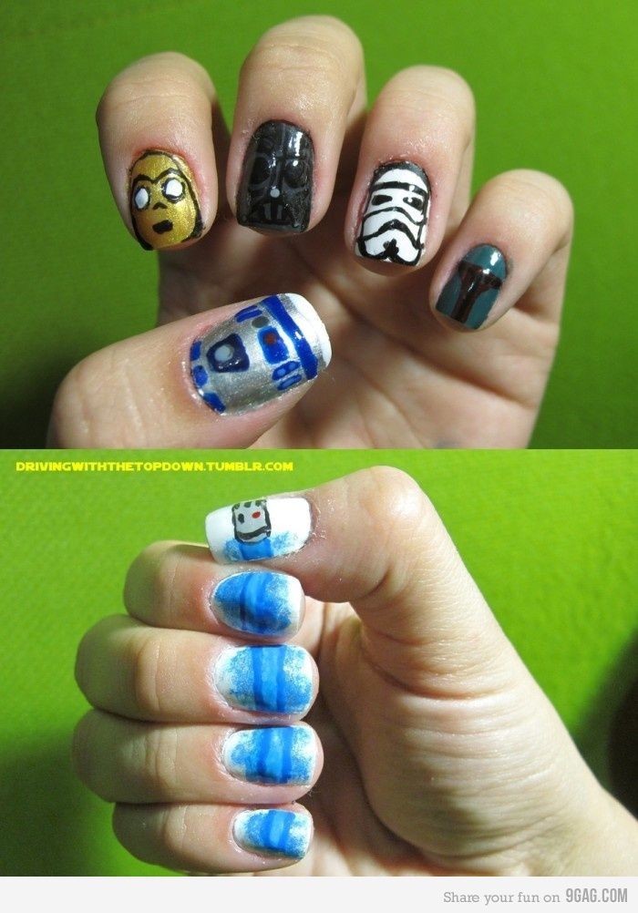 Star Wars nails