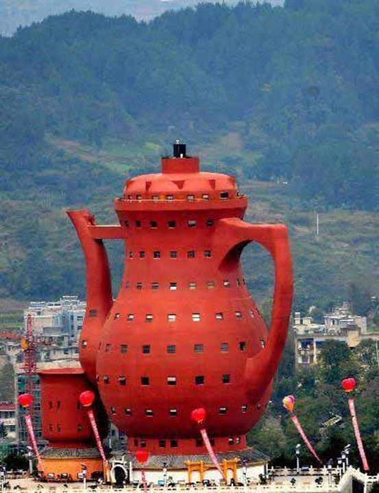 Teapot Building, China
