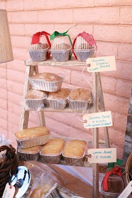 bake sale display ideas
