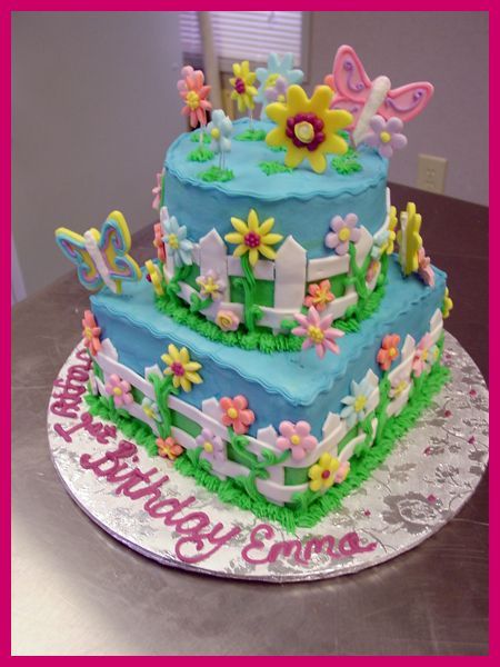 girl's birthday cake