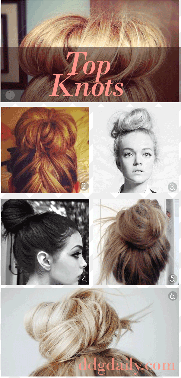 how to: topknots